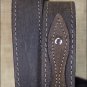 36 INCH DISTRESS BROWN LEATHER RANGER BELT CLASSIC 3 PIECE STYLING MADE IN USA