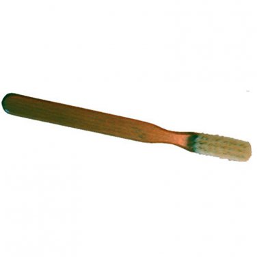 HILASON NATURAL BRISTLE BLISTER BRUSH WOOD HANDLE WESTERN HORSE GROOMING TACK