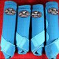 BLUE MEDIUM PROFESSIONAL CHOICE SPORTS MEDICINE HORSE BOOTS BELL VENTECH ELITE