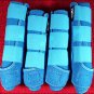 BLUE MEDIUM PROFESSIONAL CHOICE SPORTS MEDICINE HORSE BOOTS BELL VENTECH ELITE