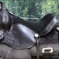 TO107DB-F HILASON TREELESS WESTERN LEATHER TRAIL PLEASURE HORSE RIDING SADDLE 17