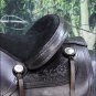 TO107DB-F HILASON TREELESS WESTERN LEATHER TRAIL PLEASURE HORSE RIDING SADDLE 17
