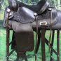 TO107DB-F HILASON TREELESS WESTERN LEATHER TRAIL PLEASURE HORSE RIDING SADDLE 17