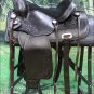 TO107DB-F HILASON TREELESS WESTERN LEATHER TRAIL PLEASURE HORSE RIDING SADDLE 17