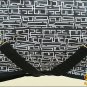 70" HILASON 1200D WATERPROOF TURNOUT HORSE BLANKET NECK COVER BLACK WHITE