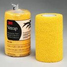 4x5 YD 3M VETRAP HORSE COMFORTABLE BANDAGING TAPE ROLL GOLD