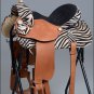 TT209TKF- HILASON FLEX-TREE BARREL RACING TRAIL RIDING WESTERN SADDLE 15