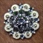 BLACK DAIMOND CRYSTALS BERRY CONCHO RHINESTONE HEADSTALL SADDLE