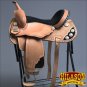 BH078-F HILASON BIG KING WESTERN BARREL RACING TRAIL HORSE RIDING SADDLE 16"