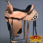 BH078-F HILASON BIG KING WESTERN BARREL RACING TRAIL HORSE RIDING SADDLE 16"