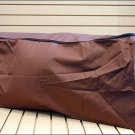 BROWN HILASON 600D POLY HAY BALE CARRYING BAG WITH BRASS STEER HEAD GROMMENTS