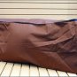 BROWN HILASON 600D POLY HAY BALE CARRYING BAG WITH BRASS STEER HEAD GROMMENTS