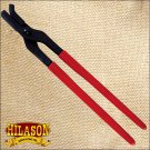 135.INCHES HORSE NAIL CLINCHERS DROP FORGED WITH RED VPC HANDLE