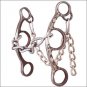 CLASSIC EQUINE CHAIN MOUTH SHERRY CERVI COLLECTION DIAMOND SHORT SHANK HORSE BIT