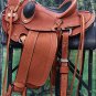 WD87AM HILASON BIG KING SERIES WESTERN WADE RANCH ROPING COWBOY TRAIL SADDLE 16