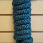 HUNTER GREEN HILASON WESTERN HORSE TACK COWBOY POLY BRAIDED LEAD ROPE W/ POPPER