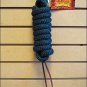 HUNTER GREEN HILASON WESTERN HORSE TACK COWBOY POLY BRAIDED LEAD ROPE W/ POPPER