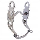 HILASON STAINLESS STEEL HORSE TACK SHOW BIT 4" LOW PORT MOUTH