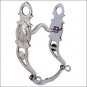 HILASON STAINLESS STEEL HORSE TACK SHOW BIT 4" LOW PORT MOUTH