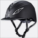 TROXEL AVALON LOW PROFILE COMPETITION RIDING HELMET BLACK W/ MATTE FINISH