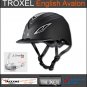 TROXEL AVALON LOW PROFILE COMPETITION RIDING HELMET BLACK W/ MATTE FINISH