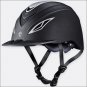 TROXEL AVALON LOW PROFILE COMPETITION RIDING HELMET BLACK W/ MATTE FINISH