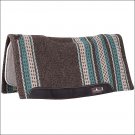 CLASSIC EQUINE ZONE WOOL TOP NEW ZEALAND WOOL DURABLE HORSE SADDLE PAD TEAL
