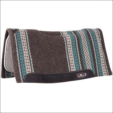 CLASSIC EQUINE ZONE WOOL TOP NEW ZEALAND WOOL DURABLE HORSE SADDLE PAD TEAL