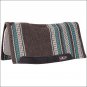 CLASSIC EQUINE ZONE WOOL TOP NEW ZEALAND WOOL DURABLE HORSE SADDLE PAD TEAL