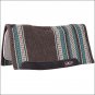 CLASSIC EQUINE ZONE WOOL TOP NEW ZEALAND WOOL DURABLE HORSE SADDLE PAD TEAL