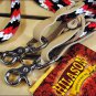 R30 HILASON WESTERN HORSE TACK THREE TONE POLY ROPE REIN W/ NICKEL PLATED SNAPS
