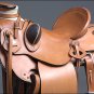 WD088-F HILASON BIG KING SERIES WESTERN WADE RANCH ROPING COWBOY TRAIL SADDLE 16