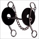 PROFESSIONAL CHOICE BRITTANY POZZI LIFTER SERIES SMOOTH SNAFFLE HORSE MOUTH BIT