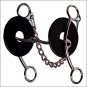 PROFESSIONAL CHOICE BRITTANY POZZI LIFTER SERIES SMOOTH SNAFFLE HORSE MOUTH BIT