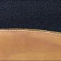 FP100F- HILASON WESTERN WOOL FELT GEL SADDLE PAD W/ DISTRESSED WEAR LEATHER