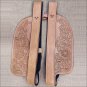 BH105-F HILASON NEW REPLACEMENT FENDERS WESTERN HORSE SADDLE EXTRA LONG TAN