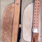 BH105-F HILASON NEW REPLACEMENT FENDERS WESTERN HORSE SADDLE EXTRA LONG TAN