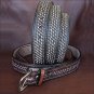 52" HILASON HEAVY DUTY HAND MADE BUFFALO HIDE LEATHER STICHED GUN HOLSTER BELT