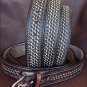 52" HILASON HEAVY DUTY HAND MADE BUFFALO HIDE LEATHER STICHED GUN HOLSTER BELT