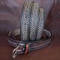52" HILASON HEAVY DUTY HAND MADE BUFFALO HIDE LEATHER STICHED GUN HOLSTER BELT