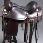 TO105-F HILASON TREELESS WESTERN LEATHER TRAIL PLEASURE HORSE RIDING SADDLE 16"