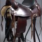 TO105-F HILASON TREELESS WESTERN LEATHER TRAIL PLEASURE HORSE RIDING SADDLE 16"