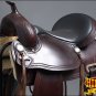 TO105-F HILASON TREELESS WESTERN LEATHER TRAIL PLEASURE HORSE RIDING SADDLE 16"