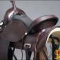 TO105-F HILASON TREELESS WESTERN LEATHER TRAIL PLEASURE HORSE RIDING SADDLE 16"