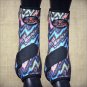 SMALL HILASON ZIG ZAG HORSE FRONT REAR LEG PROTECTION ULTIMATE SPORTS BOOT 4 PCK