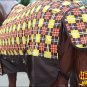 78" HILASON 1200D POLY RIPSTOP WATERPROOF HORSE COLD WINTER SHEET BROWN YELLOW