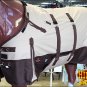 75" HILASON 1200D WATERPROOF TURNOUT HORSE WINTER BLANKET BELLY WRAP TAN BROWN