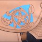 BH121-F HILASON WESTERN LEATHER BARREL RACING TRAIL PLEASURE RIDING SADDLE 15"