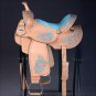 BH121-F HILASON WESTERN LEATHER BARREL RACING TRAIL PLEASURE RIDING SADDLE 15"