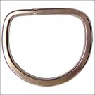 3" HILASON STAINLESS STEEL HORSE WESTERN TACK FLAT RIGGING DEE